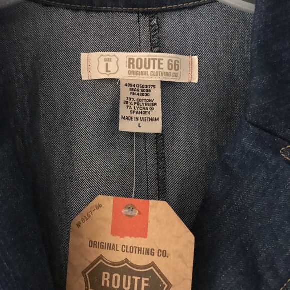 Route 66 Denim Jacket - Picture 4 of 4